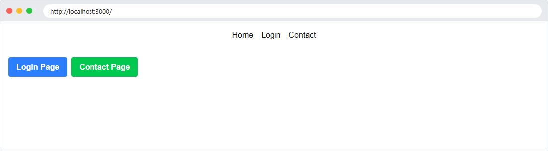 Navigation buttons - Next.js
